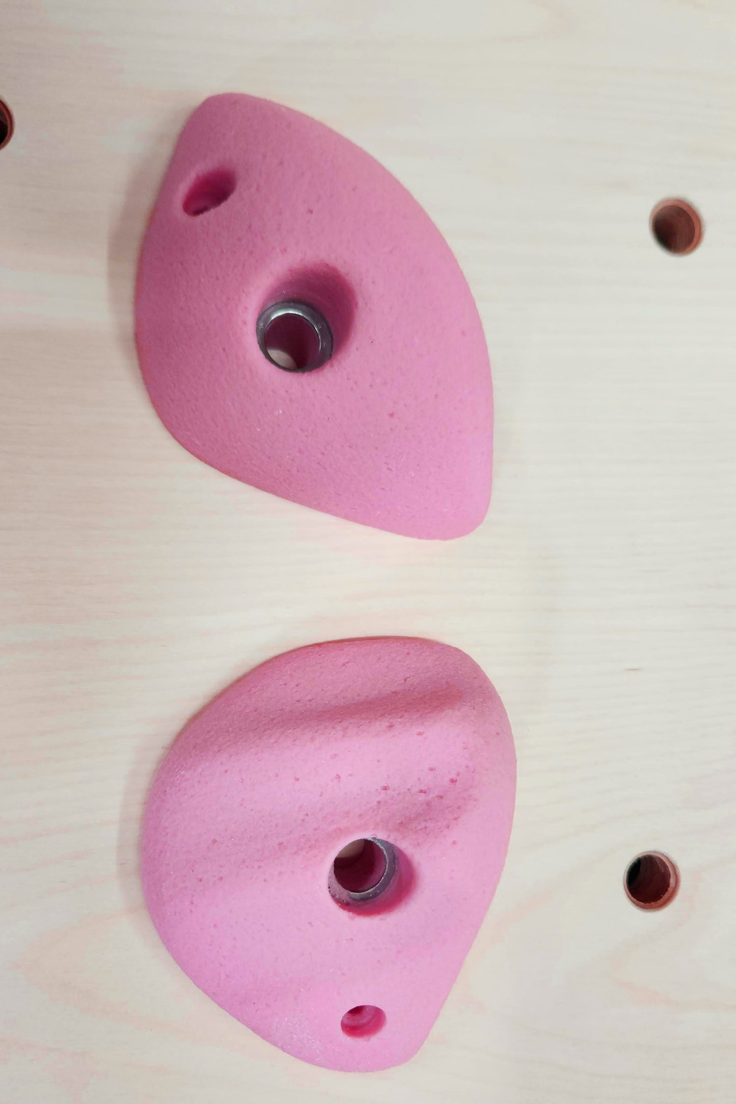 Premium Polyresin Rock Climbing Hold in Pastel Pink