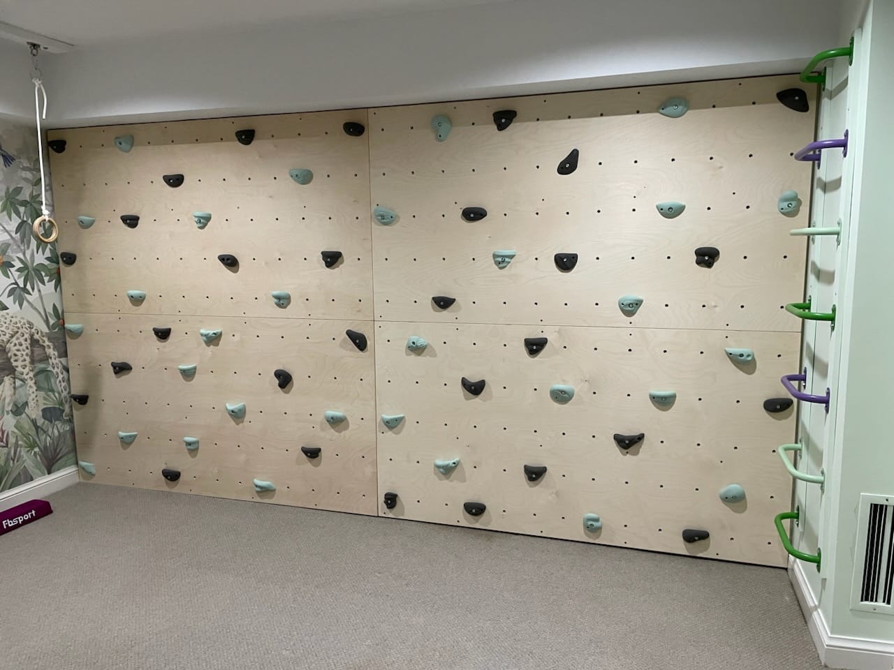 Custom Made Rock Climbing Panels for your home